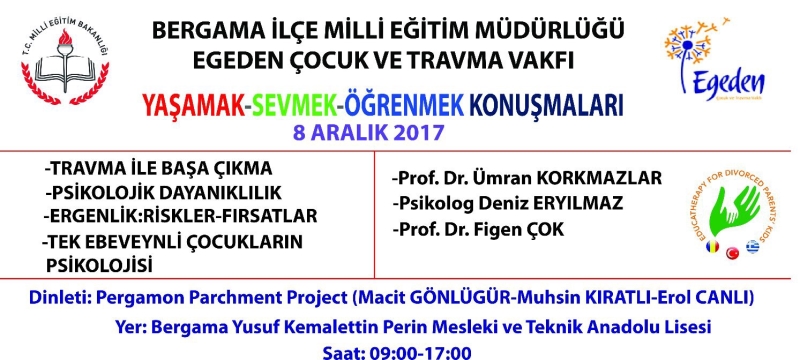 Bergama Yusuf Kemalettin Perin Mesleki ve Teknik Anadolu Lisesinde Seminer...